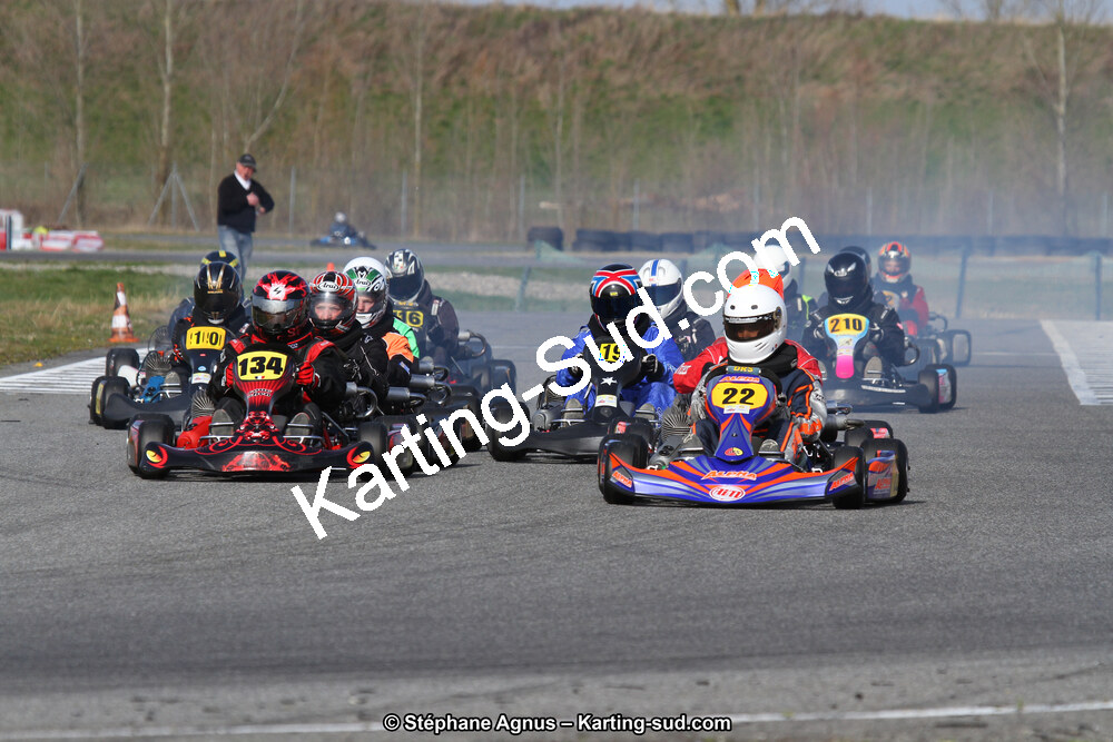 08/03/2015 : 1ère manche du Championnat du Sud à Muret (Photos Stéphane Agnus) 2015 — karting