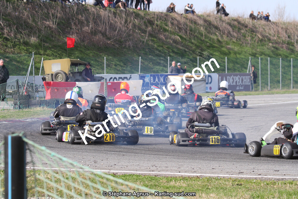 08/03/2015 : 1ère manche du Championnat du Sud à Muret (Photos Stéphane Agnus) 2015 — karting