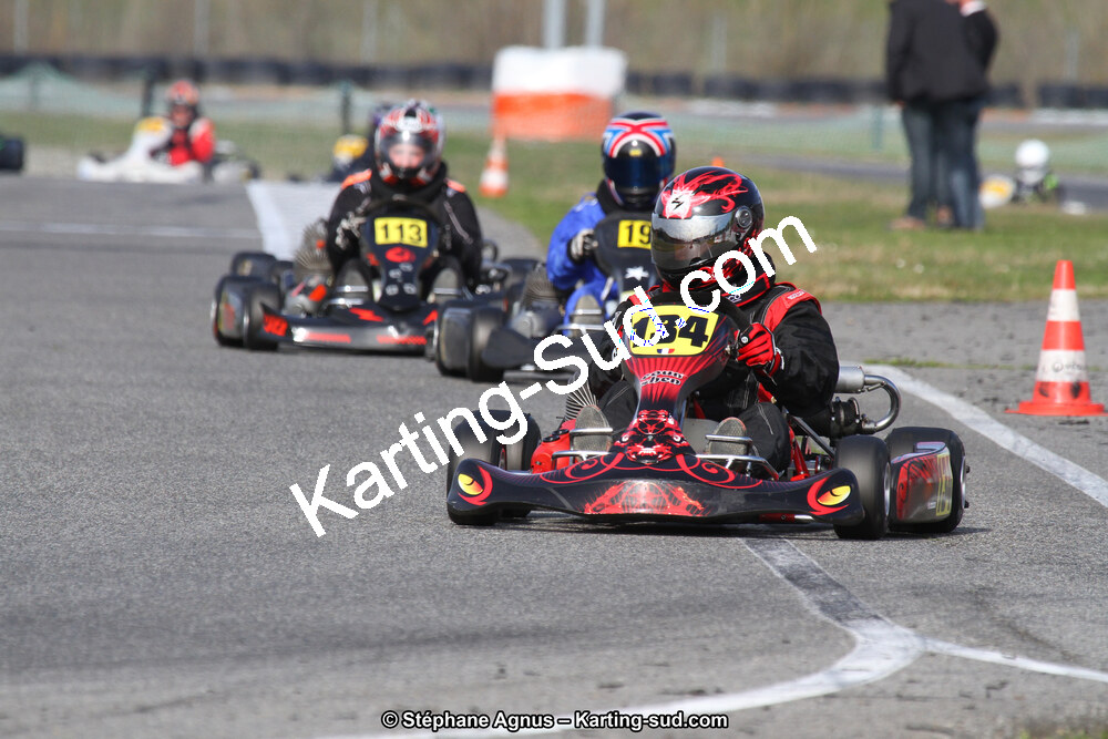 08/03/2015 : 1ère manche du Championnat du Sud à Muret (Photos Stéphane Agnus) 2015 — karting