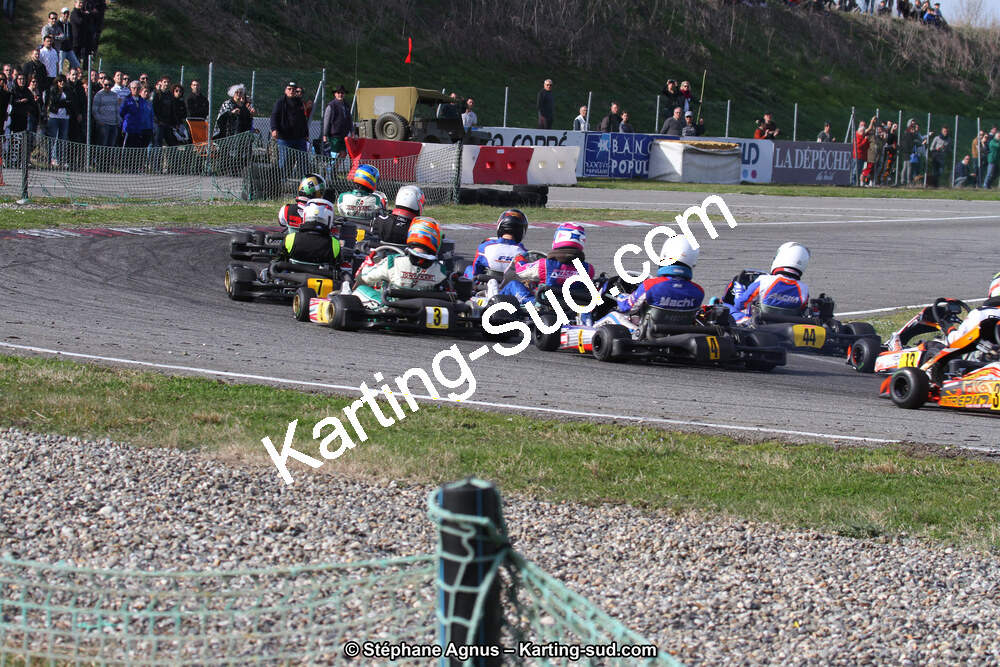 08/03/2015 : 1ère manche du Championnat du Sud à Muret (Photos Stéphane Agnus) 2015 — karting