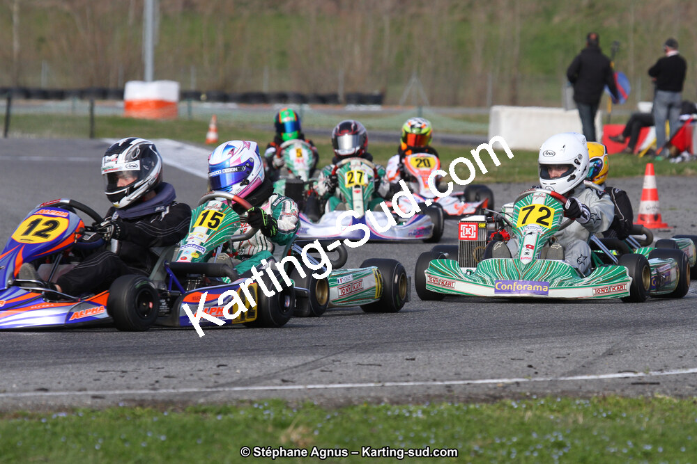 08/03/2015 : 1ère manche du Championnat du Sud à Muret (Photos Stéphane Agnus) 2015 — karting