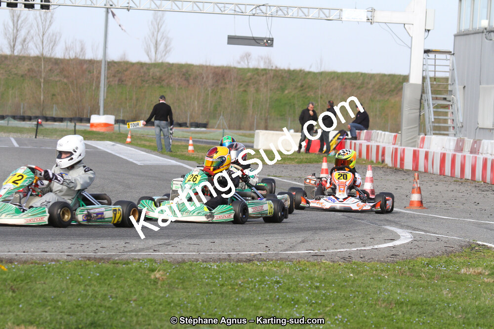 08/03/2015 : 1ère manche du Championnat du Sud à Muret (Photos Stéphane Agnus) 2015 — karting