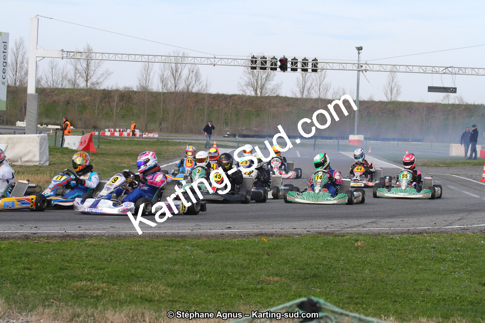 08/03/2015 : 1ère manche du Championnat du Sud à Muret (Photos Stéphane Agnus) 2015 — karting