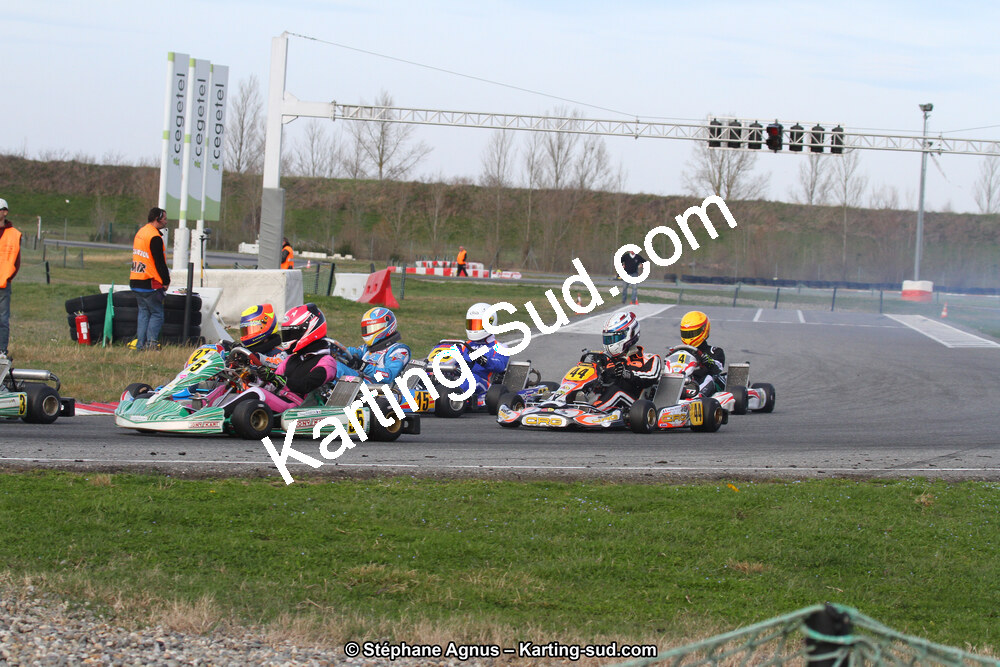 08/03/2015 : 1ère manche du Championnat du Sud à Muret (Photos Stéphane Agnus) 2015 — karting