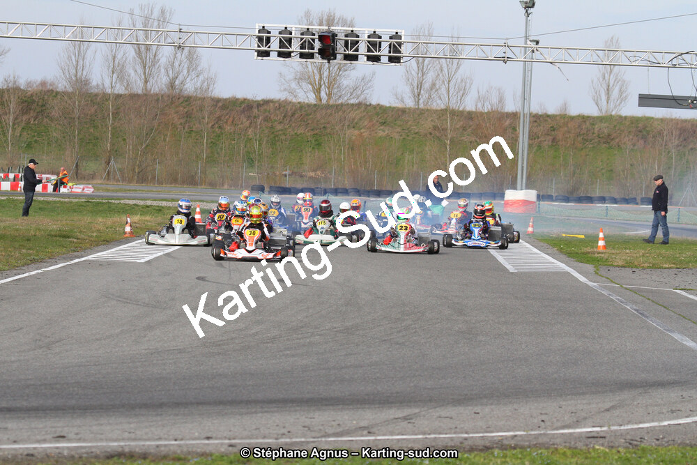 08/03/2015 : 1ère manche du Championnat du Sud à Muret (Photos Stéphane Agnus) 2015 — karting