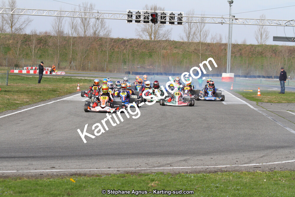 08/03/2015 : 1ère manche du Championnat du Sud à Muret (Photos Stéphane Agnus) 2015 — karting