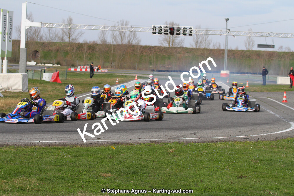 08/03/2015 : 1ère manche du Championnat du Sud à Muret (Photos Stéphane Agnus) 2015 — karting