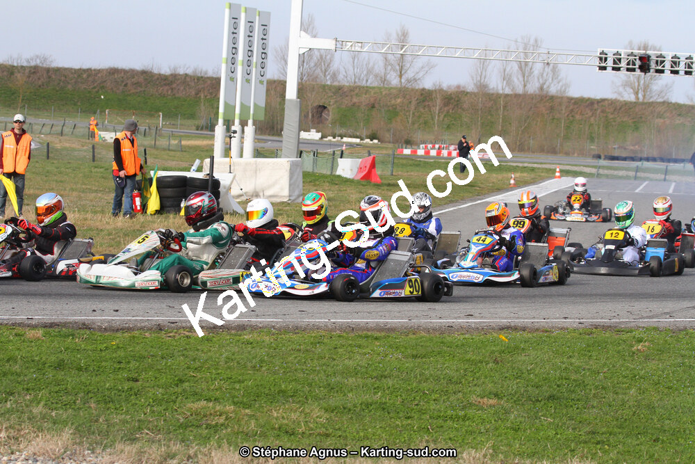 08/03/2015 : 1ère manche du Championnat du Sud à Muret (Photos Stéphane Agnus) 2015 — karting
