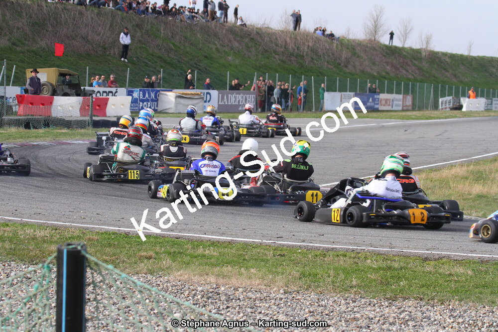 08/03/2015 : 1ère manche du Championnat du Sud à Muret (Photos Stéphane Agnus) 2015 — karting