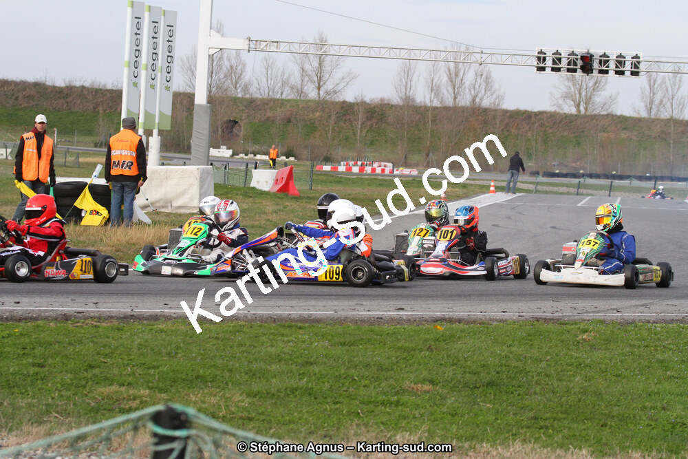 08/03/2015 : 1ère manche du Championnat du Sud à Muret (Photos Stéphane Agnus) 2015 — karting