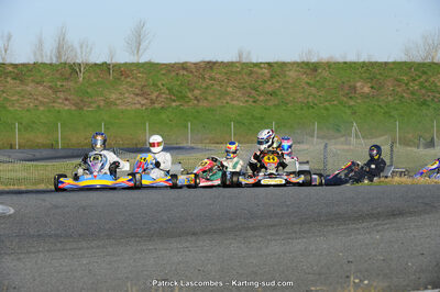 08/03/2015 : 1ère manche du Championnat du Sud à Muret (Photos Patrick Lascombes) 2015 — karting
