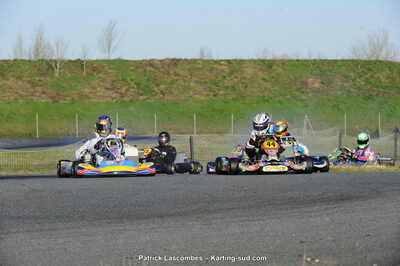 08/03/2015 : 1ère manche du Championnat du Sud à Muret (Photos Patrick Lascombes) 2015 — karting