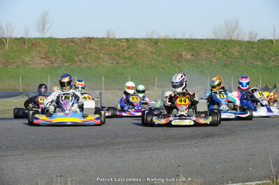 08/03/2015 : 1ère manche du Championnat du Sud à Muret (Photos Patrick Lascombes) 2015 — karting