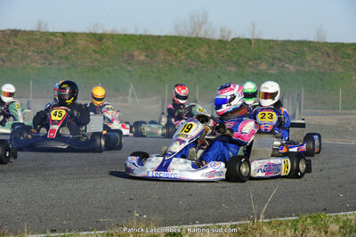 08/03/2015 : 1ère manche du Championnat du Sud à Muret (Photos Patrick Lascombes) 2015 — karting