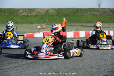 08/03/2015 : 1ère manche du Championnat du Sud à Muret (Photos Patrick Lascombes) 2015 — karting