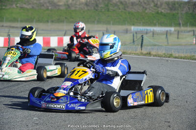 08/03/2015 : 1ère manche du Championnat du Sud à Muret (Photos Patrick Lascombes) 2015 — karting
