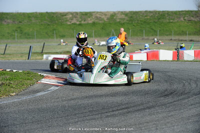 08/03/2015 : 1ère manche du Championnat du Sud à Muret (Photos Patrick Lascombes) 2015 — karting