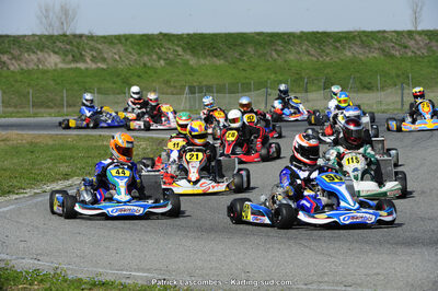 08/03/2015 : 1ère manche du Championnat du Sud à Muret (Photos Patrick Lascombes) 2015 — karting