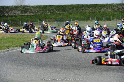 08/03/2015 : 1ère manche du Championnat du Sud à Muret (Photos Patrick Lascombes) 2015 — karting