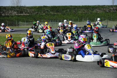 08/03/2015 : 1ère manche du Championnat du Sud à Muret (Photos Patrick Lascombes) 2015 — karting