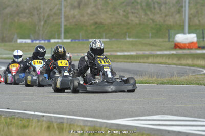 08/03/2015 : 1ère manche du Championnat du Sud à Muret (Photos Patrick Lascombes) 2015 — karting