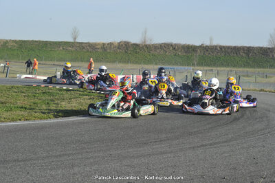 08/03/2015 : 1ère manche du Championnat du Sud à Muret (Photos Patrick Lascombes) 2015 — karting