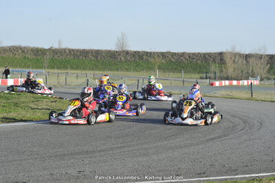 08/03/2015 : 1ère manche du Championnat du Sud à Muret (Photos Patrick Lascombes) 2015 — karting