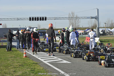 08/03/2015 : 1ère manche du Championnat du Sud à Muret (Photos Patrick Lascombes) 2015 — karting