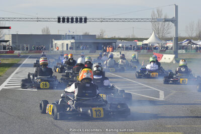 08/03/2015 : 1ère manche du Championnat du Sud à Muret (Photos Patrick Lascombes) 2015 — karting