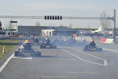 08/03/2015 : 1ère manche du Championnat du Sud à Muret (Photos Patrick Lascombes) 2015 — karting