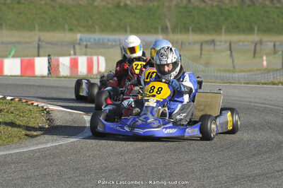 08/03/2015 : 1ère manche du Championnat du Sud à Muret (Photos Patrick Lascombes) 2015 — karting