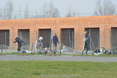 08/03/2015 : 1ère manche du Championnat du Sud à Muret (Photos Patrick Lascombes) 2015 — karting