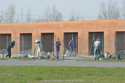 08/03/2015 : 1ère manche du Championnat du Sud à Muret (Photos Patrick Lascombes) 2015 — karting