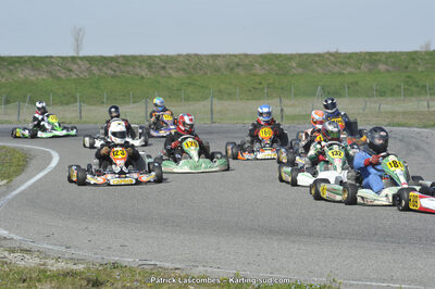 08/03/2015 : 1ère manche du Championnat du Sud à Muret (Photos Patrick Lascombes) 2015 — karting