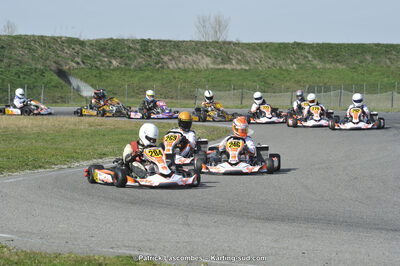 08/03/2015 : 1ère manche du Championnat du Sud à Muret (Photos Patrick Lascombes) 2015 — karting