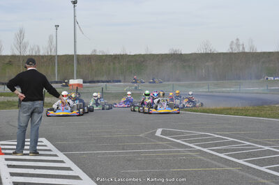 08/03/2015 : 1ère manche du Championnat du Sud à Muret (Photos Patrick Lascombes) 2015 — karting