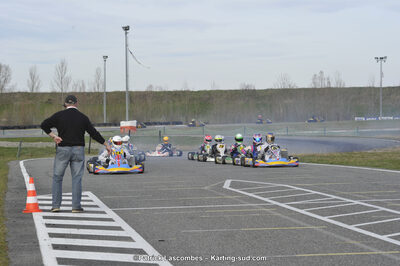 08/03/2015 : 1ère manche du Championnat du Sud à Muret (Photos Patrick Lascombes) 2015 — karting