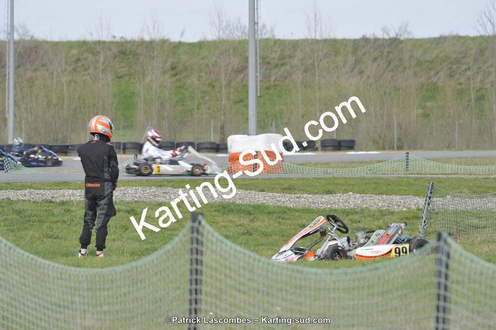 08/03/2015 : 1ère manche du Championnat du Sud à Muret (Photos Patrick Lascombes) 2015 — karting