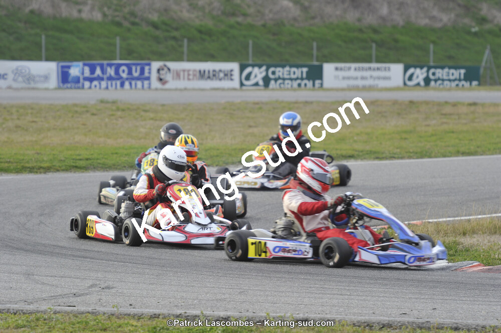 08/03/2015 : 1ère manche du Championnat du Sud à Muret (Photos Patrick Lascombes) 2015 — karting