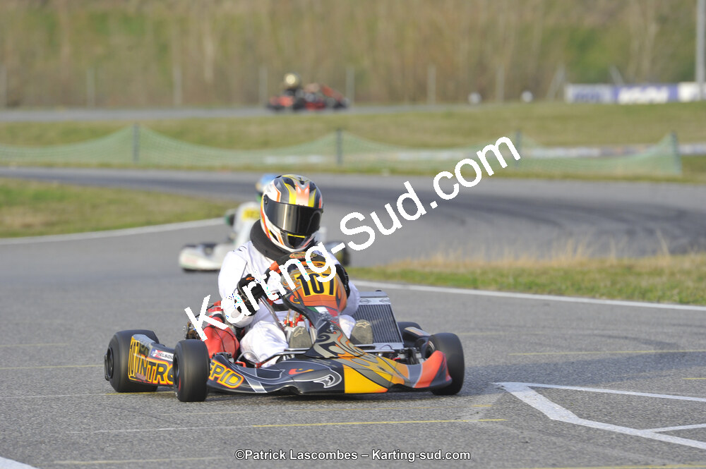 08/03/2015 : 1ère manche du Championnat du Sud à Muret (Photos Patrick Lascombes) 2015 — karting