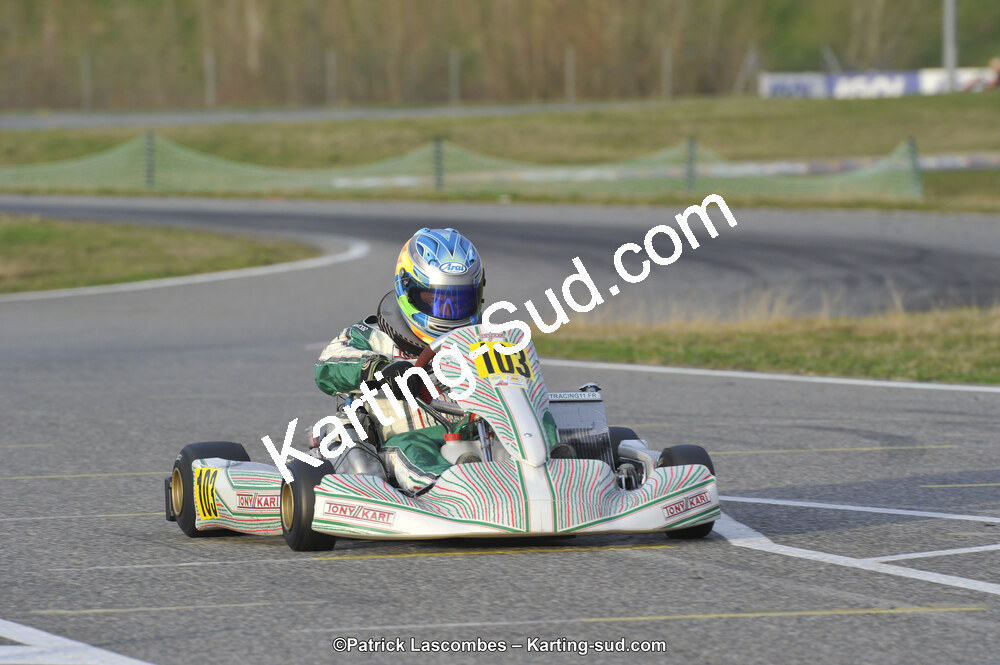 08/03/2015 : 1ère manche du Championnat du Sud à Muret (Photos Patrick Lascombes) 2015 — karting