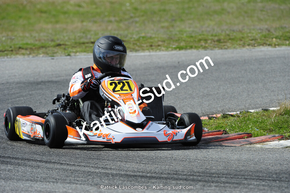 08/03/2015 : 1ère manche du Championnat du Sud à Muret (Photos Patrick Lascombes) 2015 — karting
