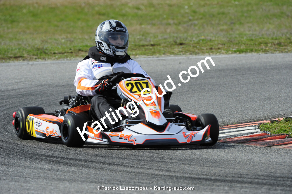 08/03/2015 : 1ère manche du Championnat du Sud à Muret (Photos Patrick Lascombes) 2015 — karting