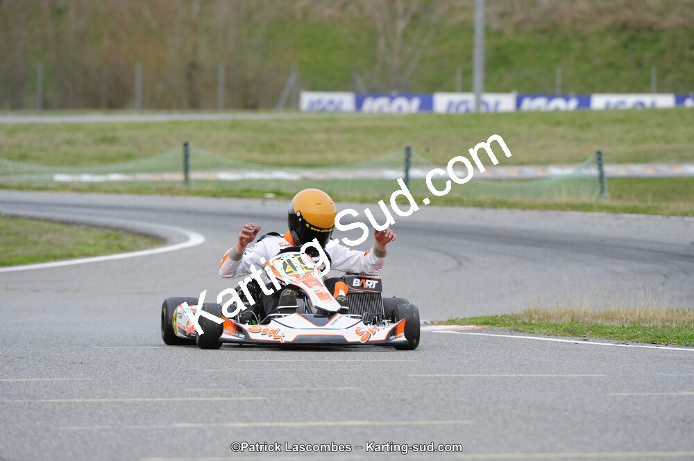 08/03/2015 : 1ère manche du Championnat du Sud à Muret (Photos Patrick Lascombes) 2015 — karting