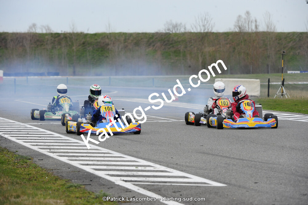 08/03/2015 : 1ère manche du Championnat du Sud à Muret (Photos Patrick Lascombes) 2015 — karting