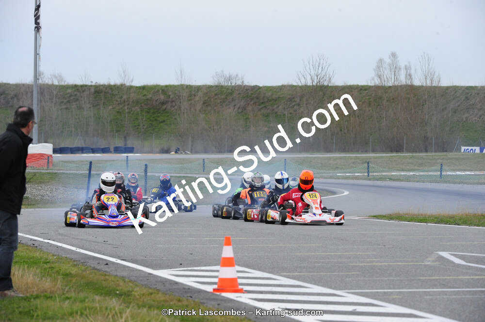08/03/2015 : 1ère manche du Championnat du Sud à Muret (Photos Patrick Lascombes) 2015 — karting