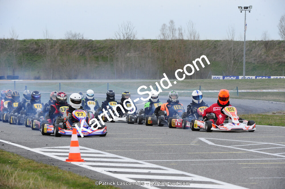 08/03/2015 : 1ère manche du Championnat du Sud à Muret (Photos Patrick Lascombes) 2015 — karting