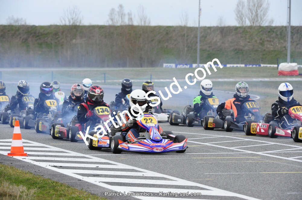 08/03/2015 : 1ère manche du Championnat du Sud à Muret (Photos Patrick Lascombes) 2015 — karting