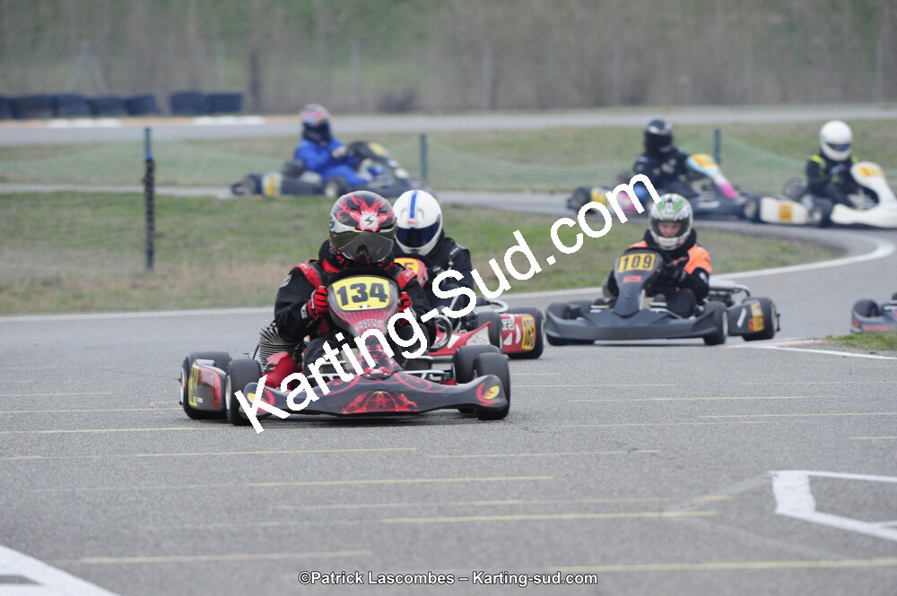 08/03/2015 : 1ère manche du Championnat du Sud à Muret (Photos Patrick Lascombes) 2015 — karting