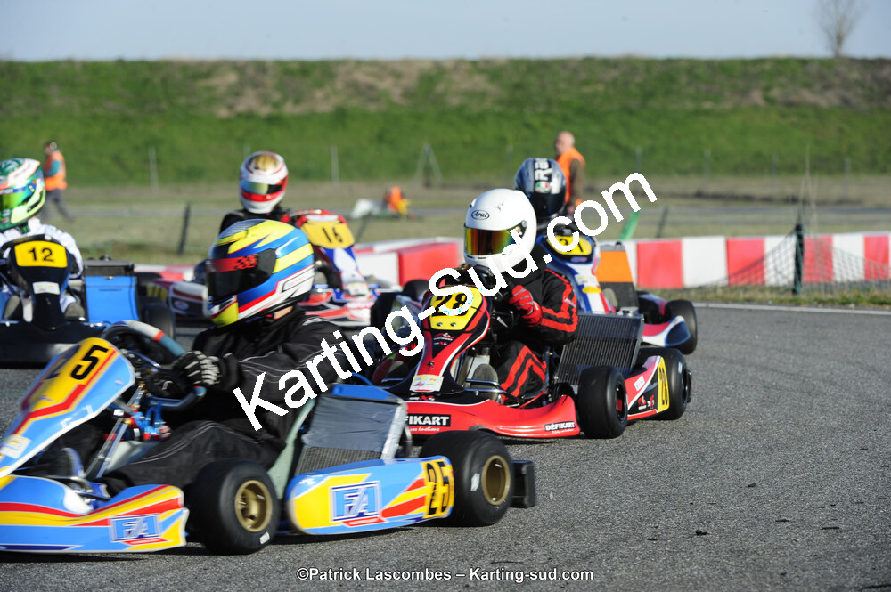 08/03/2015 : 1ère manche du Championnat du Sud à Muret (Photos Patrick Lascombes) 2015 — karting